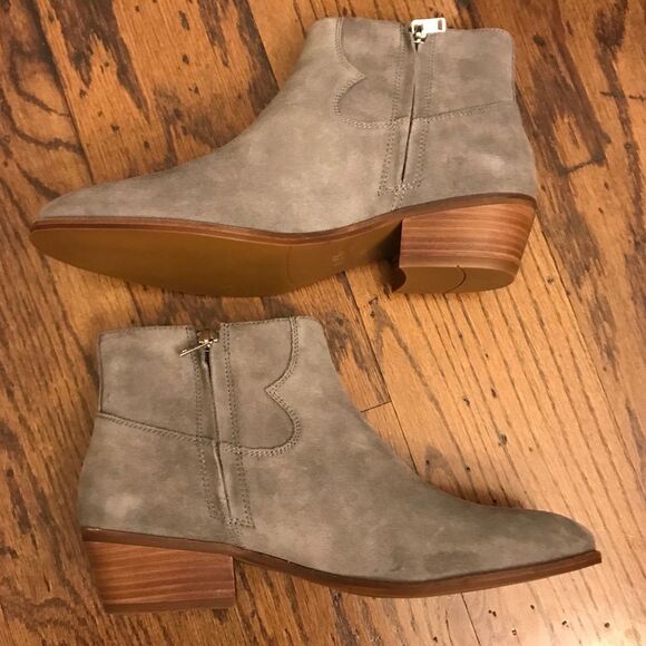 Coach Dannie Bootie Gray Suede Size 9.5 - Picture 3 of 11